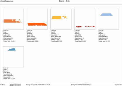 Machine Embroidery files, climber sunset, climbers, PES, DST, xxx, hus & more