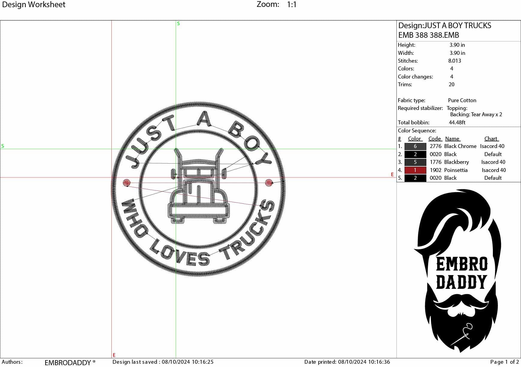 Machine Embroidery files, Just A Boy Who Loves Trucks, Trucks ,farm, PES, xxx, hus & more