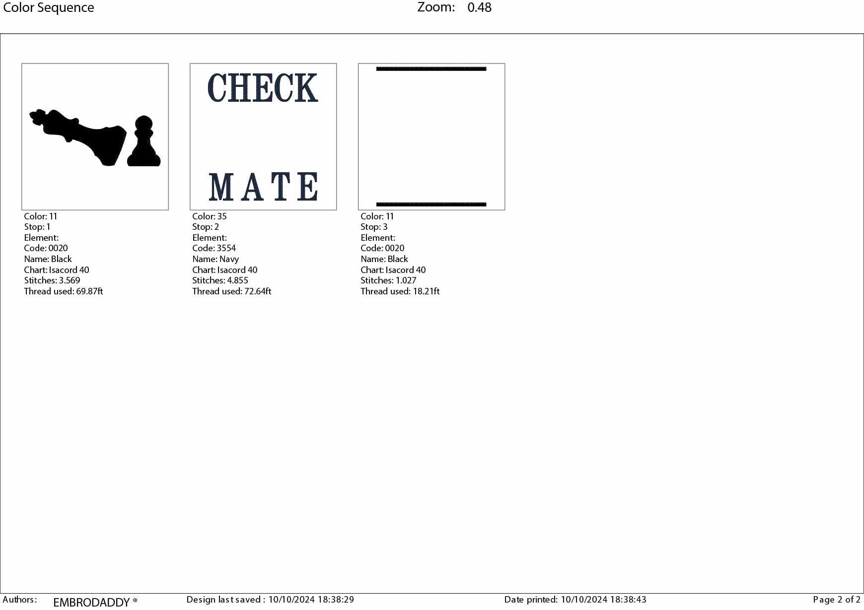 Machine Embroidery files, Check mate, Chess, PES, xxx, hus & more, fan embroidery files