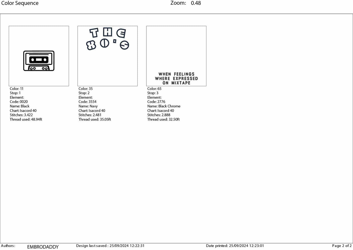 Machine Embroidery files, the 80s, when feelings where expressed on mixtape, eighties, PES, DST, xxx, hus & more