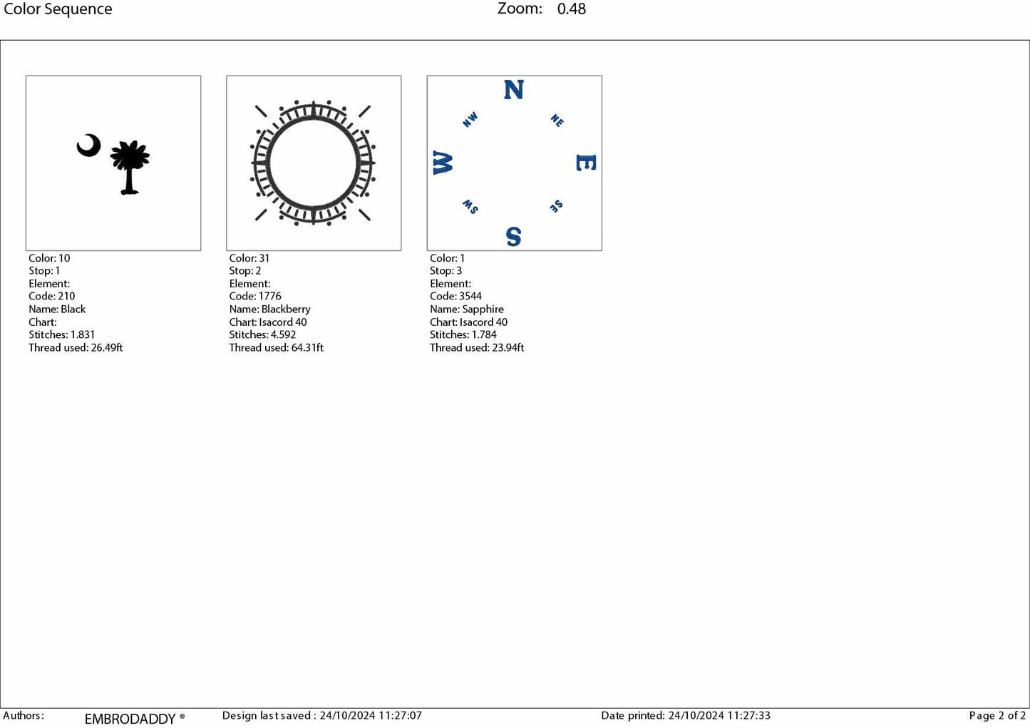 Machine Embroidery files, South Carolina, Carolina Clipart, Carolina Vector, Palm Tree and Moon, Compass, PES, xxx, hus & more