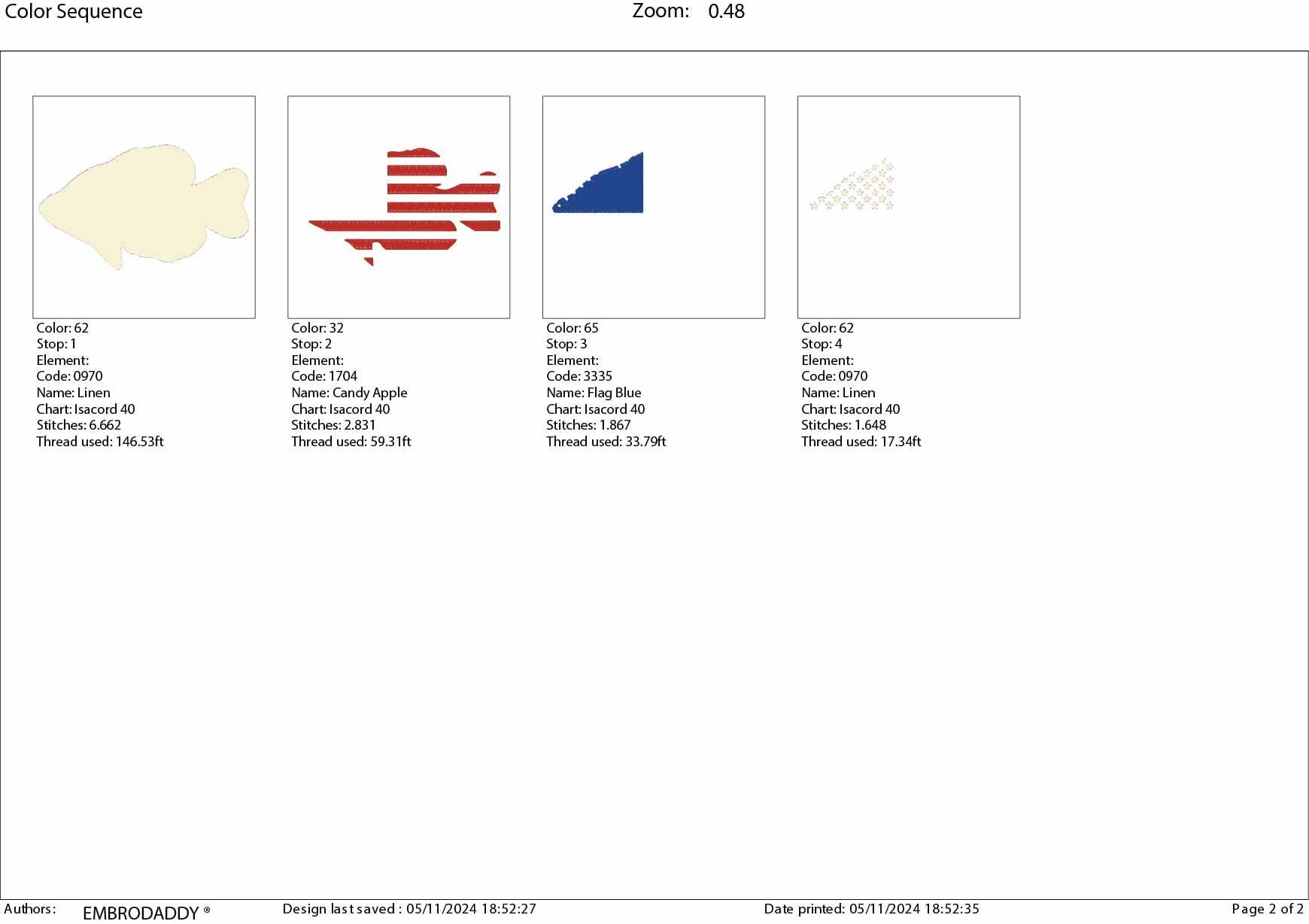 Machine Embroidery files, Crappie fish USA flag, American Flag, PES, DST, xxx, hus & more