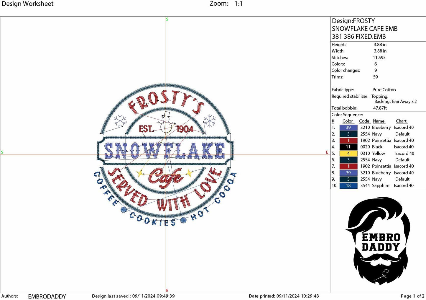 Machine Embroidery files, olde fashioned Candy Canes, PES, DST, xxx, hus and more