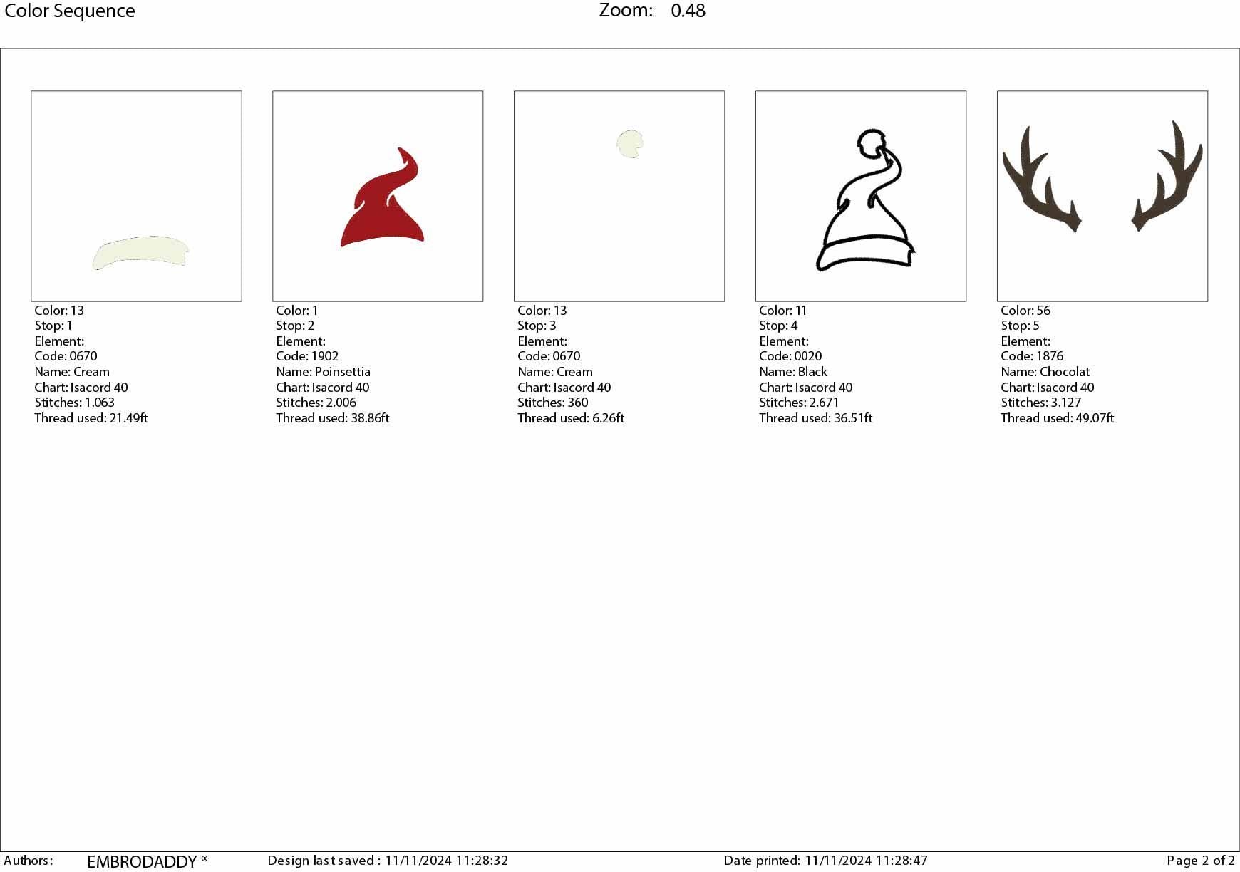 Machine Embroidery files, Santa hat, antlers, PES, DST, xxx, hus and more