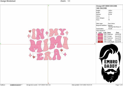 Machine Embroidery files, Mimi, embroidery files, PES, xxx, hus & more, embroidery files