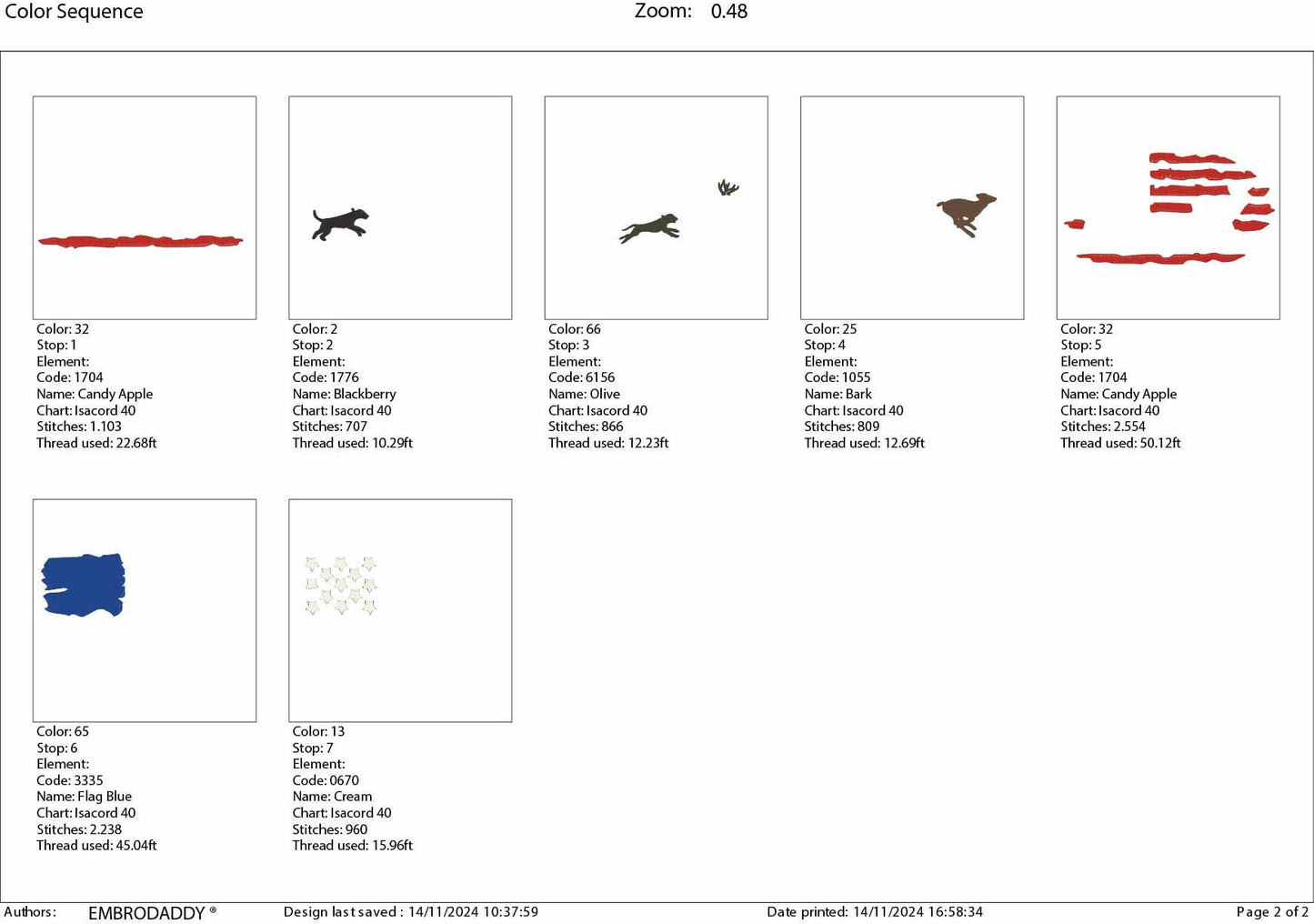 Machine Embroidery files, Hounds hunting deer USA Flag, PES, DST, xxx, hus & more