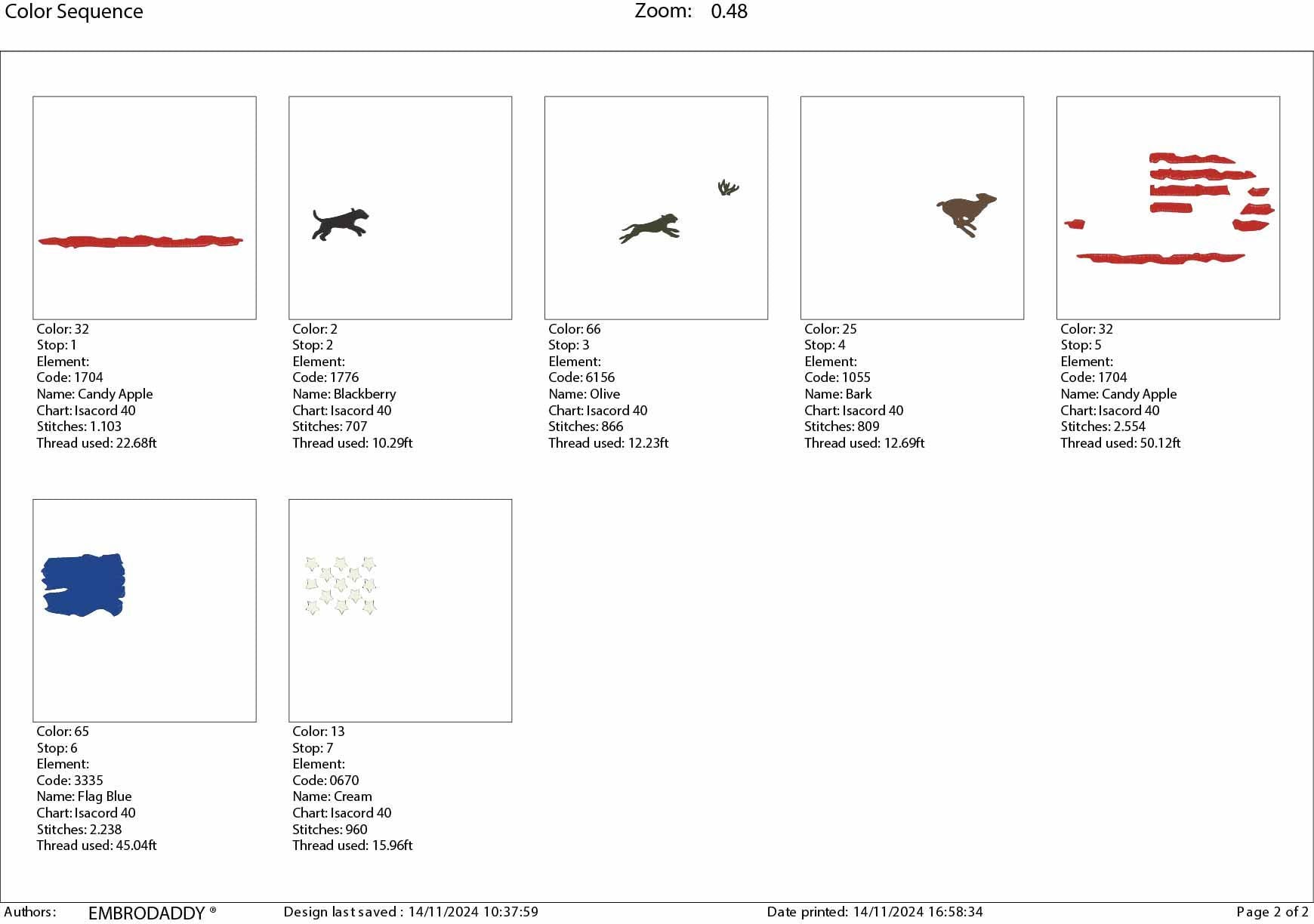 Machine Embroidery files, Hounds hunting deer USA Flag, PES, DST, xxx, hus & more