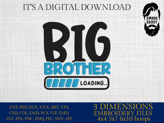 Machine embroidery files, big brother loading, PES, DST, hus & more