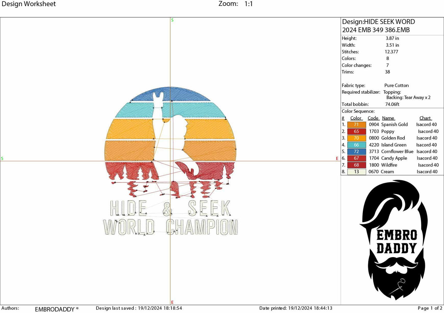 Machine Embroidery files, bigfoot, hide and seek world champion, PES, xxx, hus & more