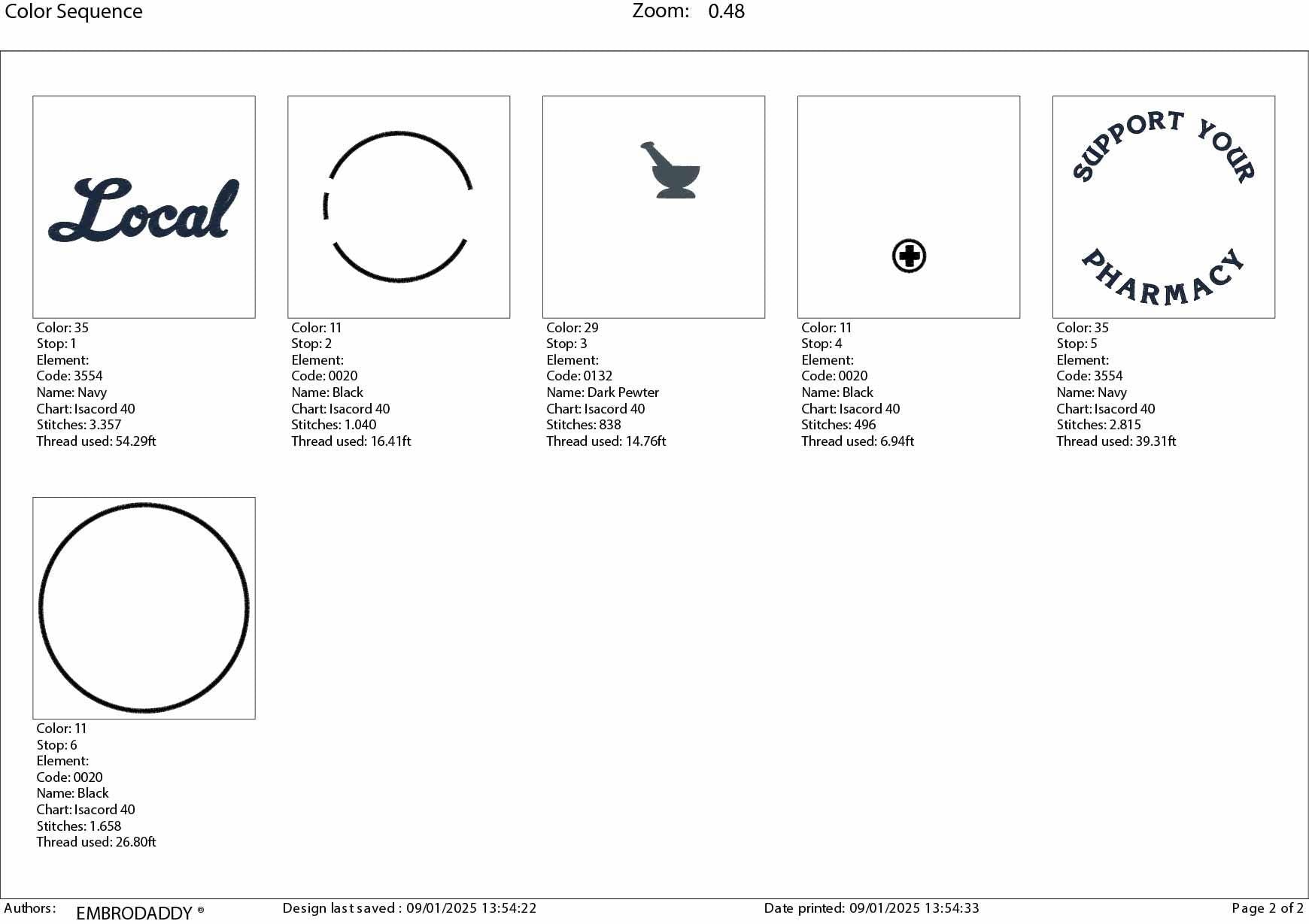 Machine Embroidery files, support your local pharmacy, PES, dst, xxx, hus & more