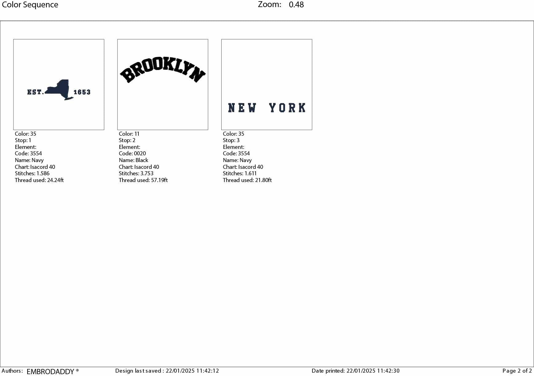 Machine Embroidery files, Brooklyn est 1653, New York, PES, DST, xxx, hus & more