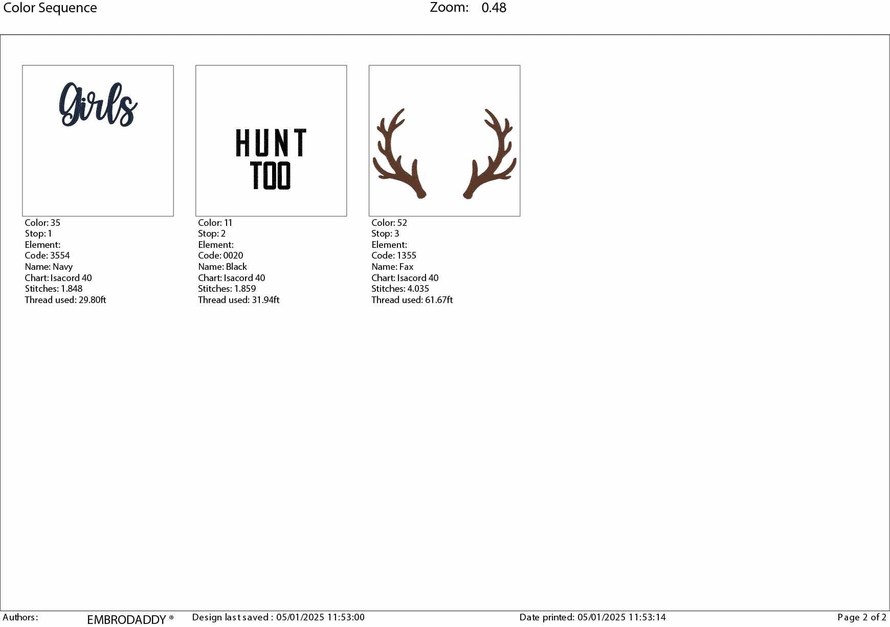 Machine Embroidery files, Girls hunt too, PES, DST, xxx, hus and more