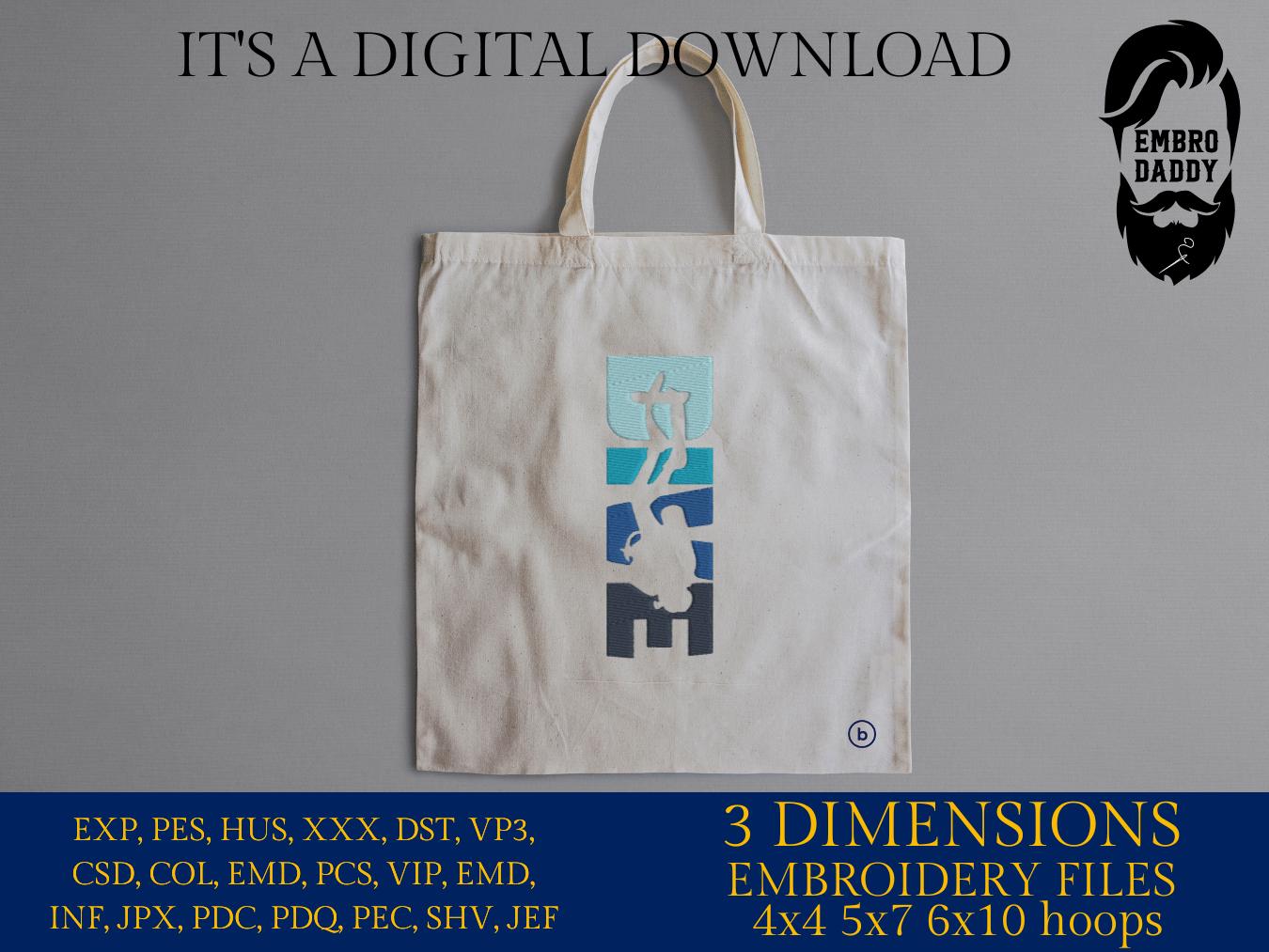 Machine Embroidery files, Dive, PES, DST, xxx, hus & more