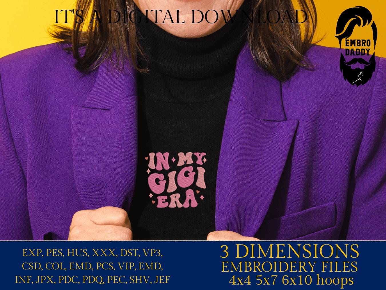 Machine Embroidery files, Gigi, embroidery files, PES, xxx, hus & more, embroidery files