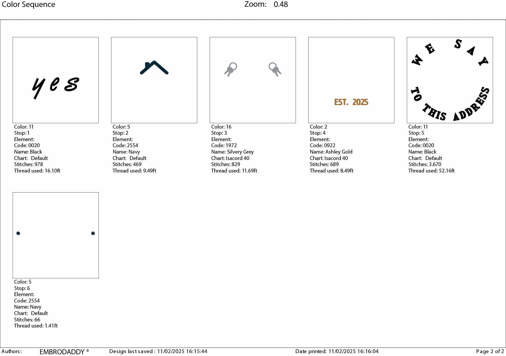 Machine Embroidery files, we say yes to this address 2025, PES, xxx, hus & more, embroidery files