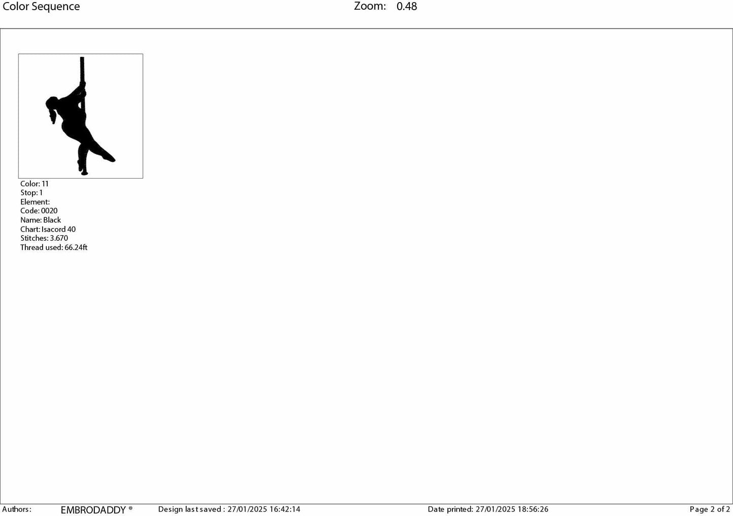 Machine Embroidery files, Chubby Pole Dancer Silhouette, Woman Dancing, Cute Dance, PES, DST, xxx, hus & more