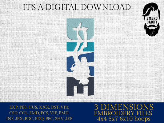 Machine Embroidery files, Dive, PES, DST, xxx, hus & more