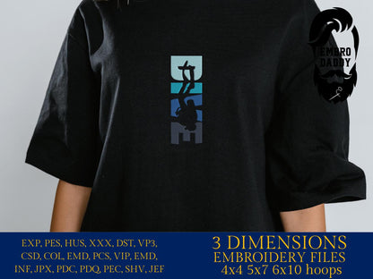 Machine Embroidery files, Dive, PES, DST, xxx, hus & more