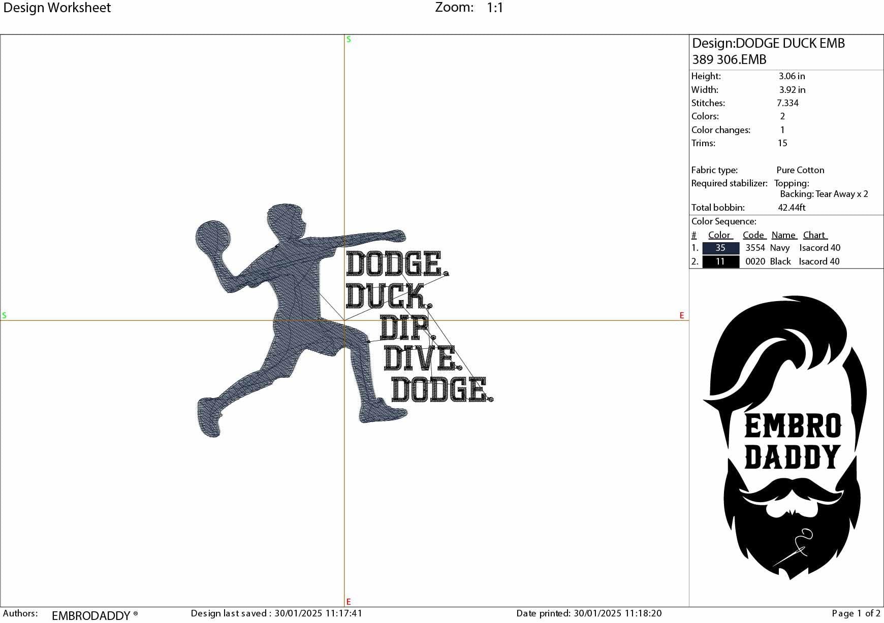 Machine Embroidery files, Dodgeball, Dodge duck dip dive dodge, PES, xxx, hus & more, fan embroidery files