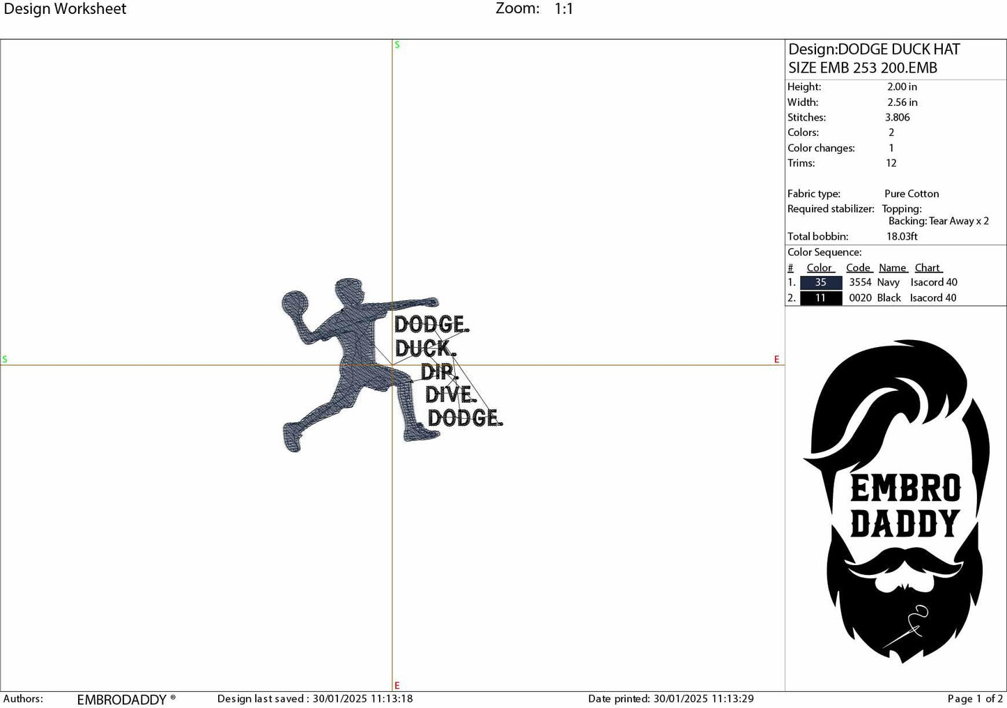 Machine Embroidery files, Dodgeball, Dodge duck dip dive dodge, PES, xxx, hus & more, fan embroidery files