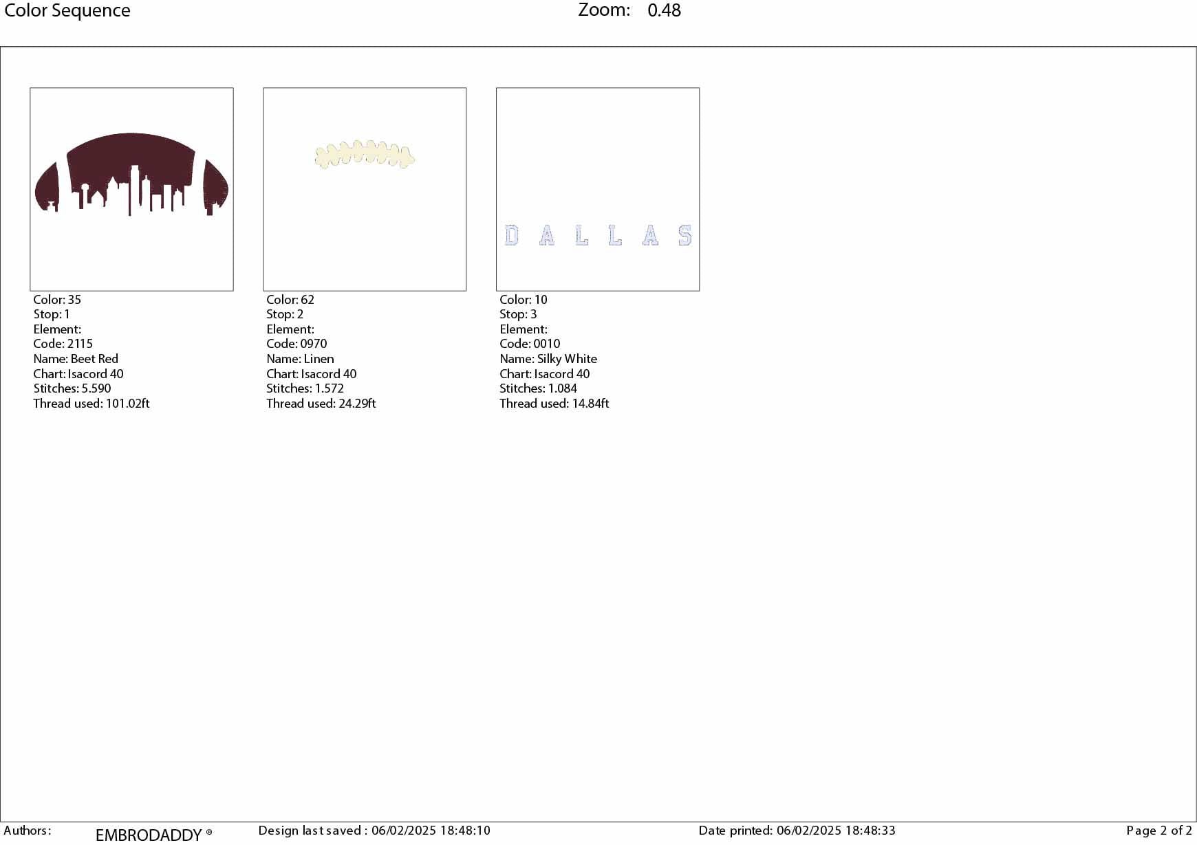 Machine Embroidery files, Dallas City skyline, football gift idea PES, dst, xxx, hus & more