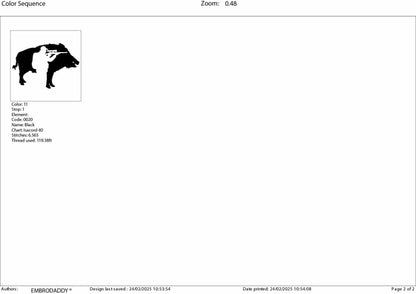 Machine Embroidery files, boar, hog, hunter, PES, DST, xxx, hus and more