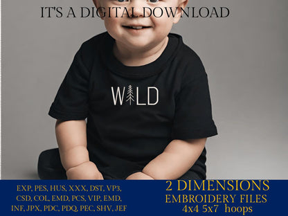 Machine Embroidery files, wild, tree, baby, PES, DST, xxx, hus & more