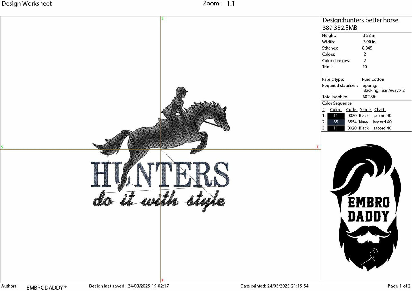 Machine Embroidery files, Hunter Jumper, Horse Show, Jumping horse, Show Jumper, Hunters Do It with Style, PES, DST, xxx, hus & more