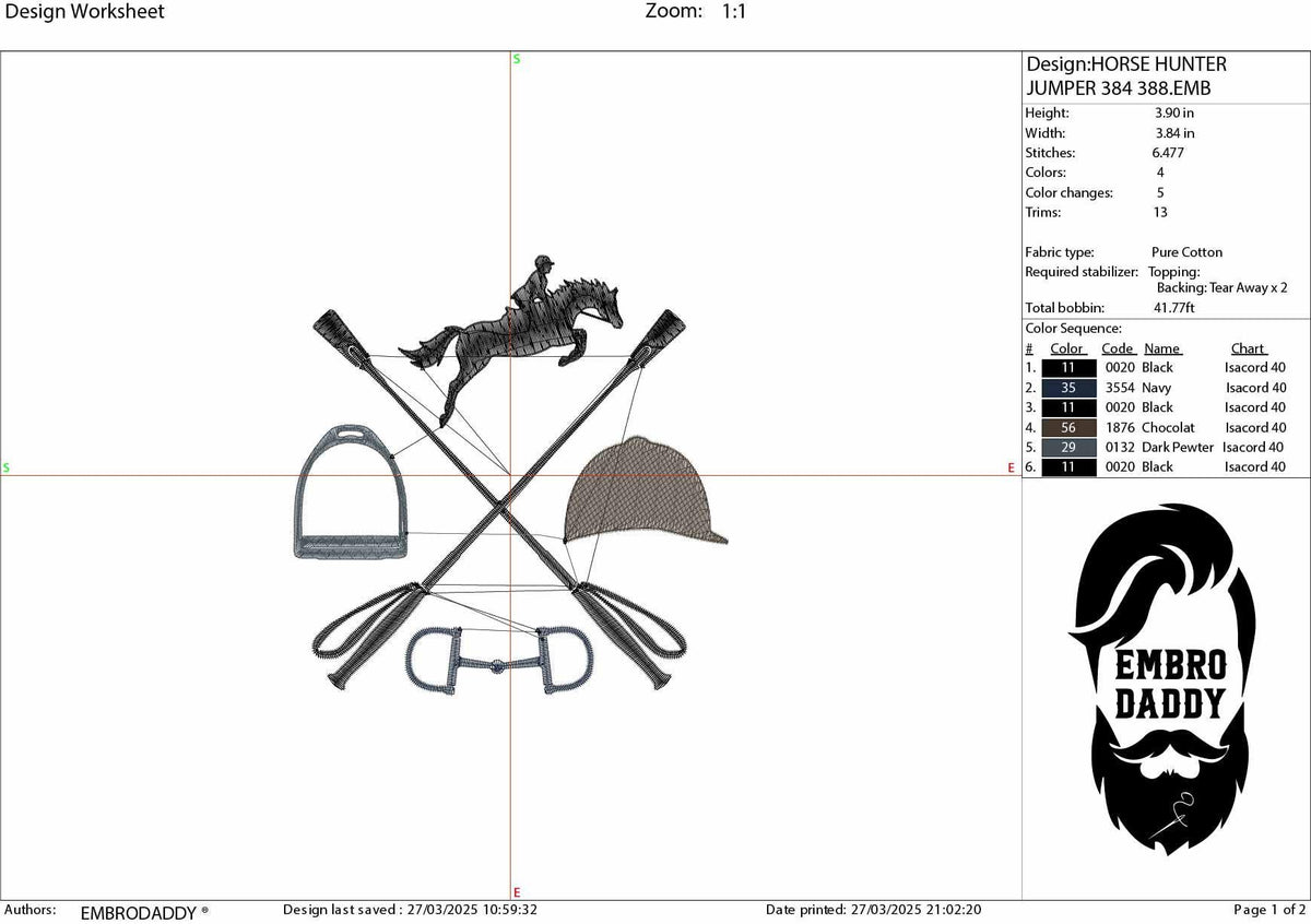 Machine Embroidery files, Hunter Jumper, Horse Show, Jumping horse, Show Jumper, equestrian, PES, DST, xxx, hus & more