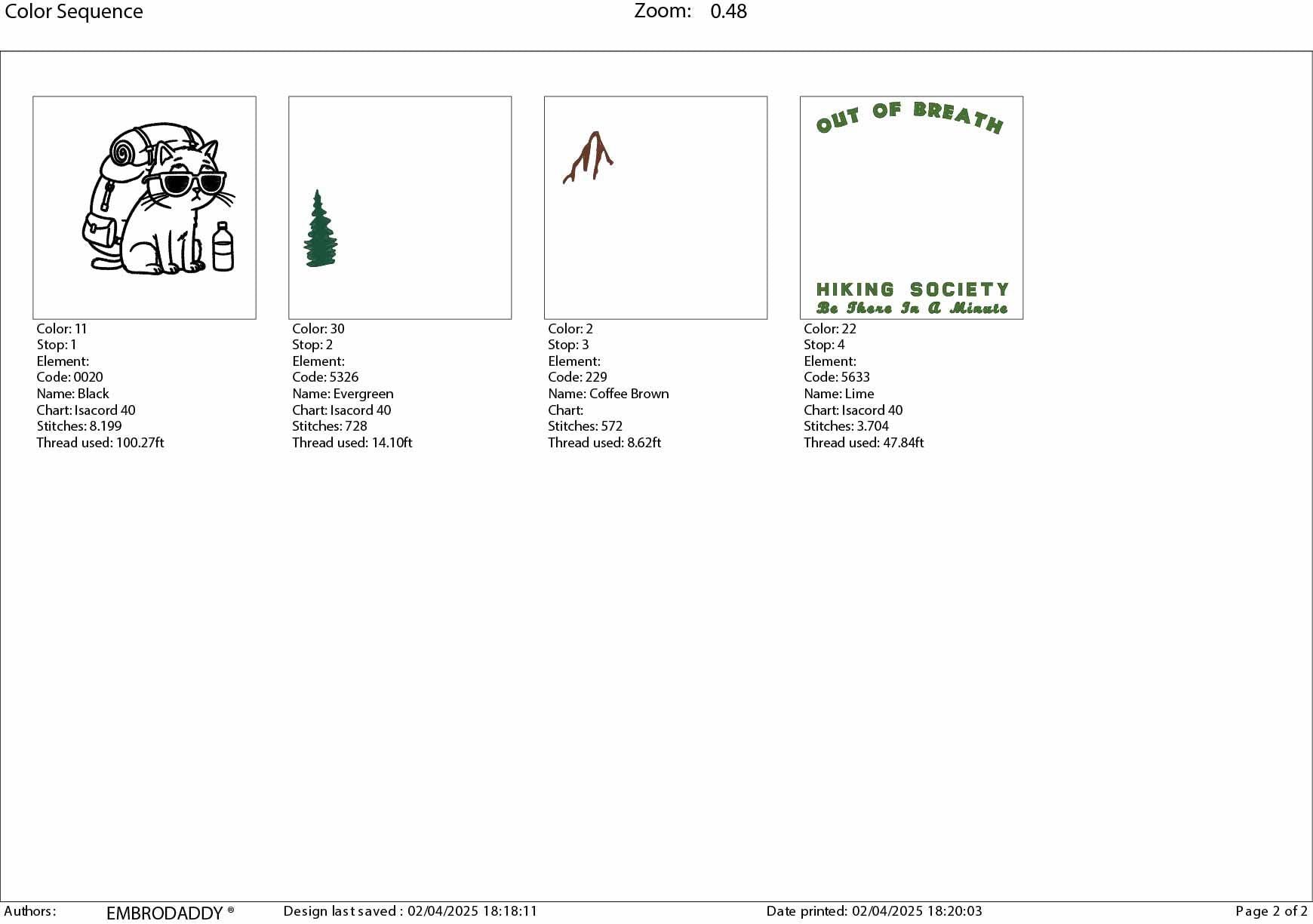 Machine Embroidery files, Out Of Breath Hiking Society, funny cat, Funny Hiking Lover Gift, Mountain Design, PES, xxx, hus & more
