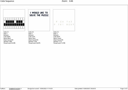 Machine Embroidery files, Fuck the Patriarchy, Feminist, Women's Rights, Equal Rights PES, dst, vip, xxx, hus & more