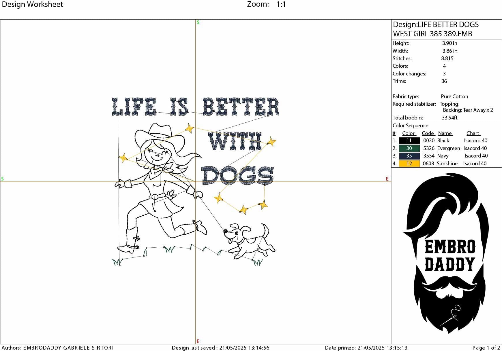 Machine Embroidery files, Life Is Better With Dogs, Dog Lover, Dog Mama, Vintage Dogs, Gift for Dogs, Trendy Dog, PES, hus, dst, vp3 & more