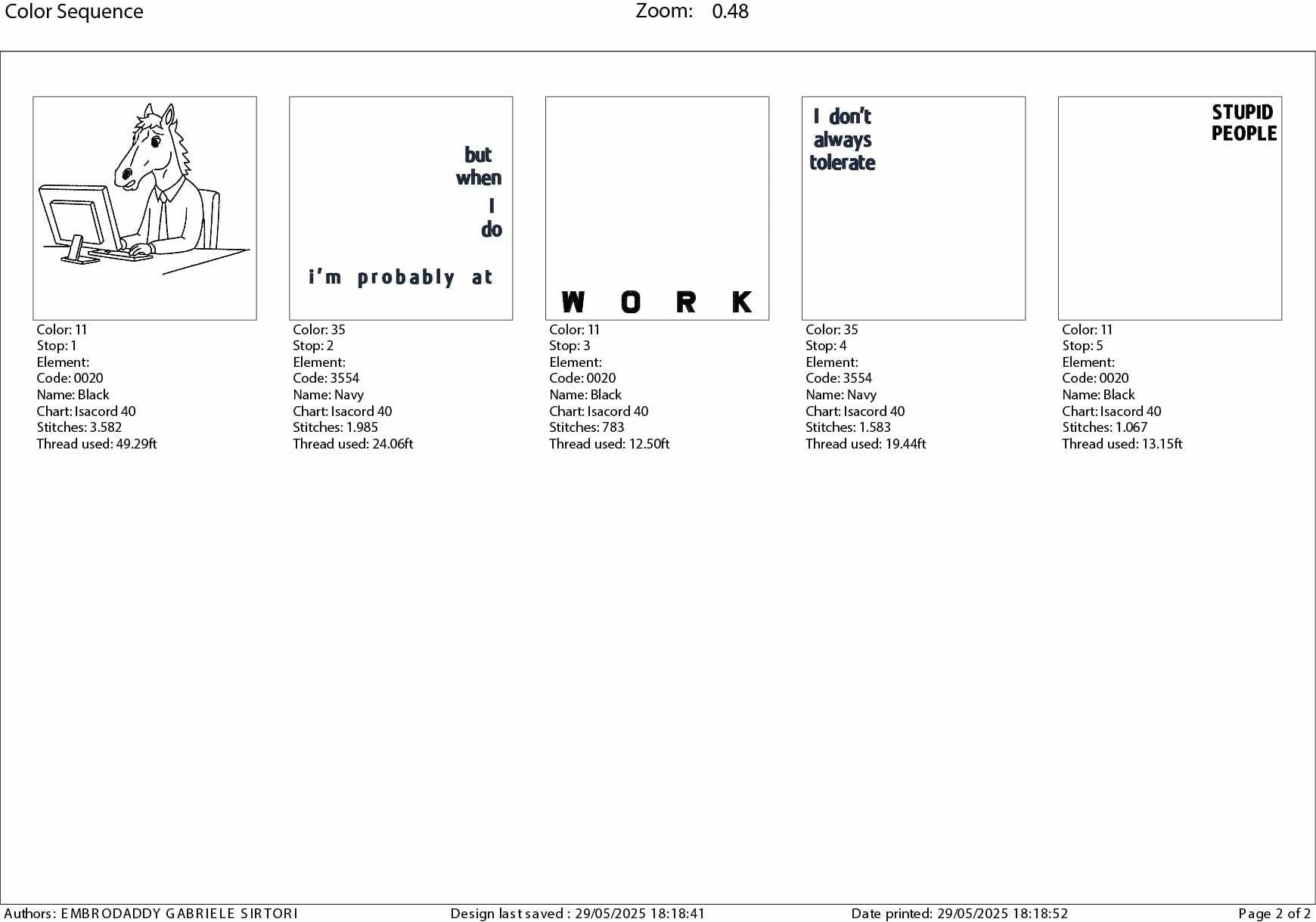 Machine Embroidery files, I Don't Always Tolerate Stupid People, Funny Office, Horse Lover, Sarcastic Workers, DST, PES, xxx, hus & more