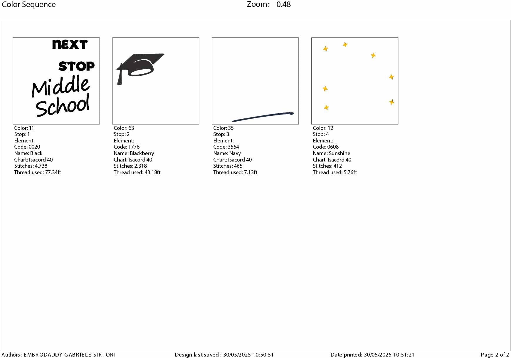 Machine Embroidery files, Next Stop Middle School, Middle School, Back to School, Graduation, dst, xxx, hus & more