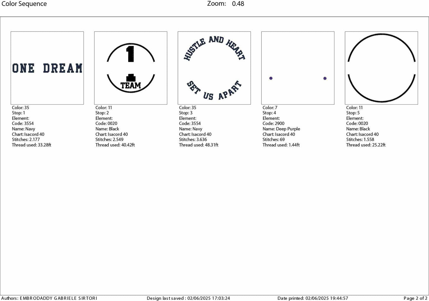 Machine Embroidery, Hustle and Heart Set Us Apart, one dream team PES, xxx, hus & more, fan embroidery files