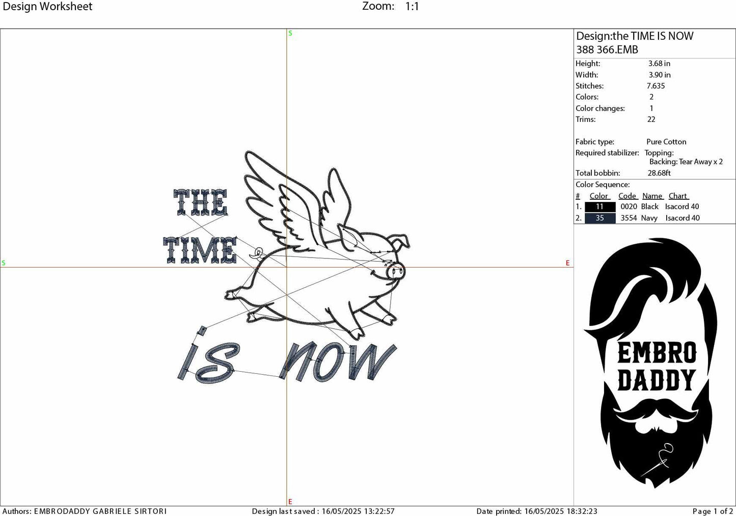 Machine Embroidery files, Now Is The Time, When Pigs Fly, Funny Farmer, Farm, Ranch, 3 Little Pigs on Fence, Funny PES, DST, xxx, hus & more