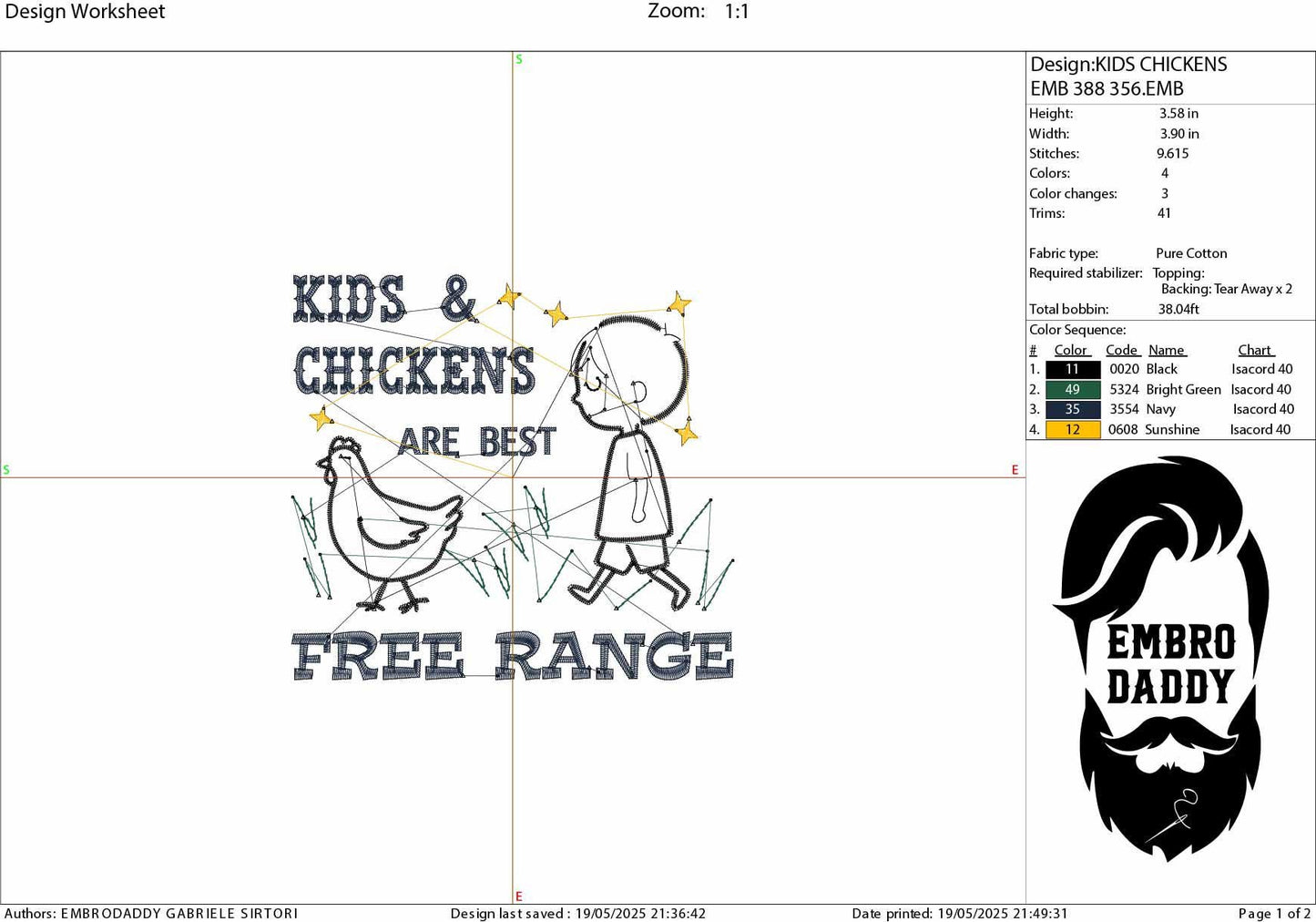 Machine Embroidery files, Home Sweet Homestead, Kids and Chickens Are Best Free Range, Farm Chicken, Farm Fresh, PES, xxx, hus & more