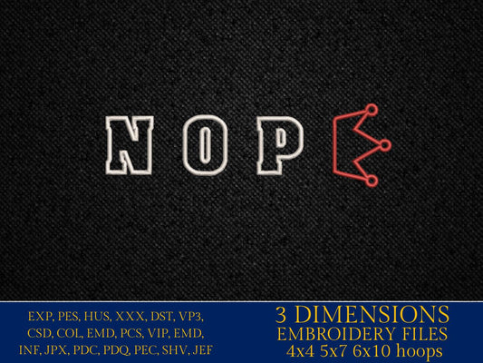 Machine Embroidery files, No Kings in America, Patriotic Democracy, Not my President, PES, dst, xxx hus & more