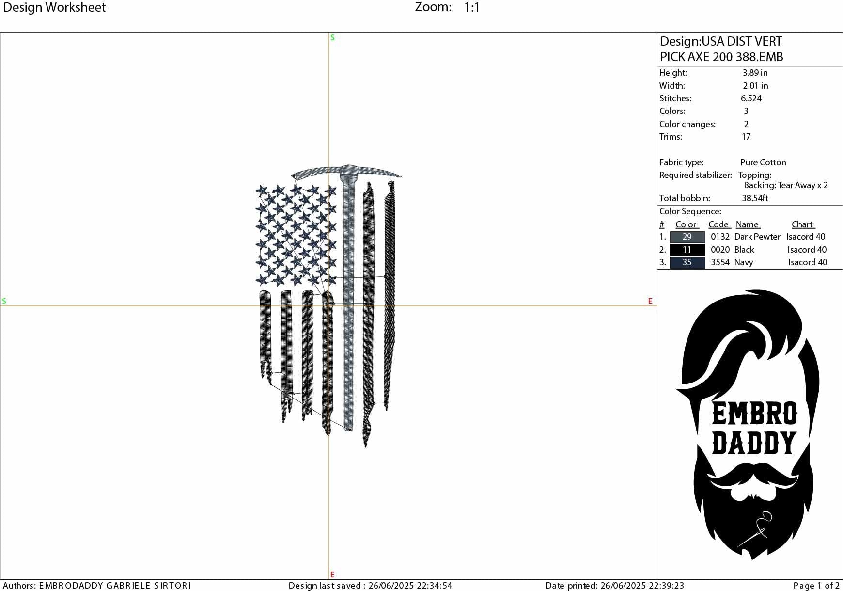 Machine Embroidery files, Mining Mine Miner, USA US Flag, Pickaxe, Hatchet, Dig Construction Shovel Tool Coal Gold, PES, xxx, hus & more