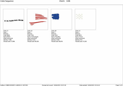 Machine Embroidery files, Usa flag, si vis pacem para bellum, patriotic, PES, dst, xxx hus & more