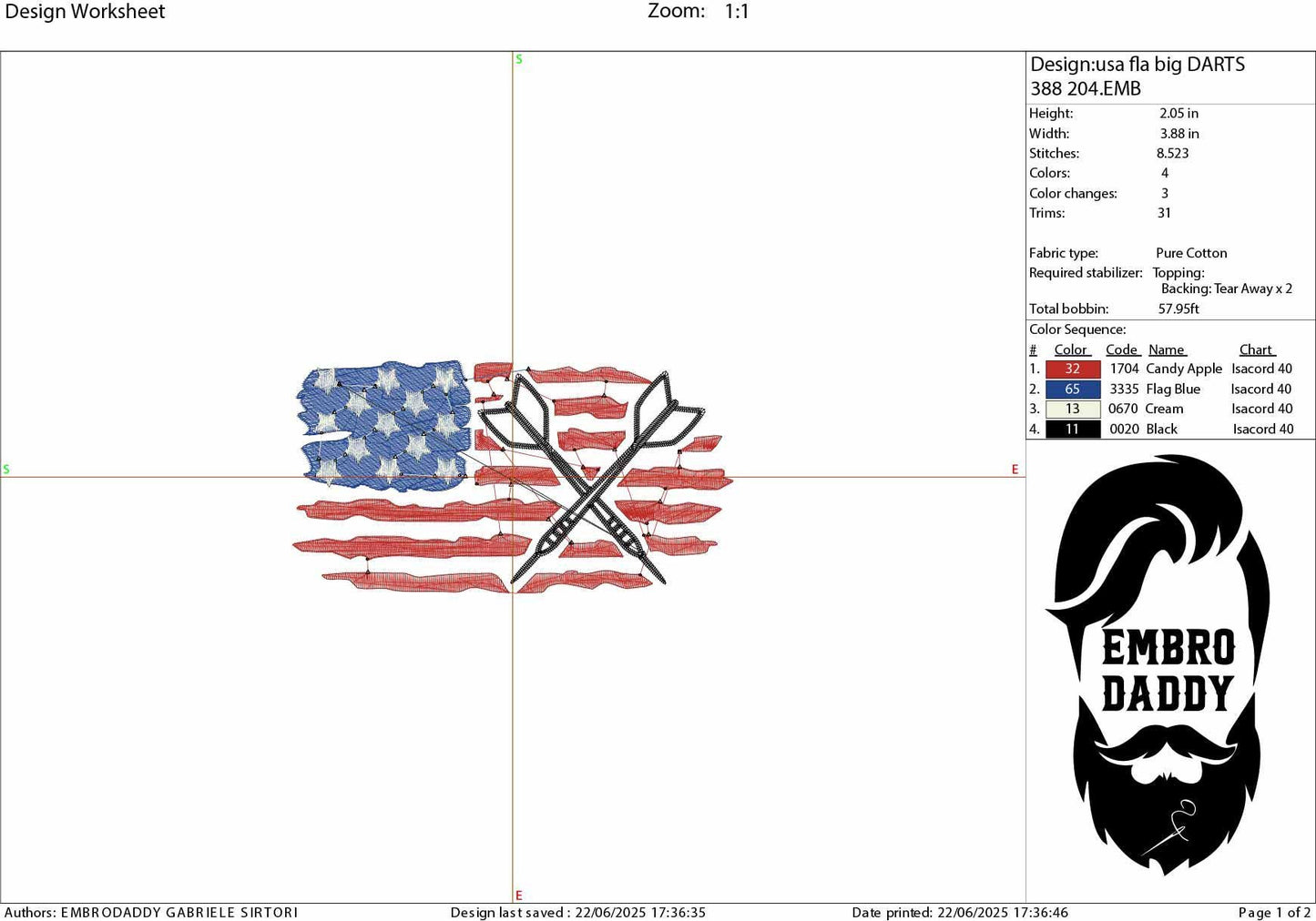 Machine Embroidery files, USA flag Sport Dart, Board Dartboard, Game Competition, Sharp Pub, Arrow Target Indoor, PES, DST, xxx, hus & more