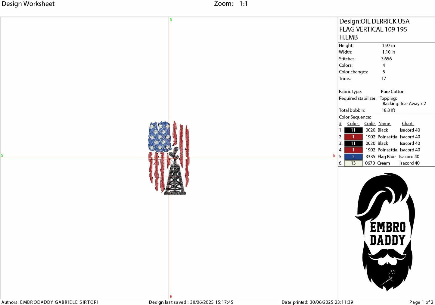 Machine Embroidery files, embroidery file digitize for hat, Usa flag, Oilfield flag, Oilfield worker, American Flag PES, xxx, hus & more