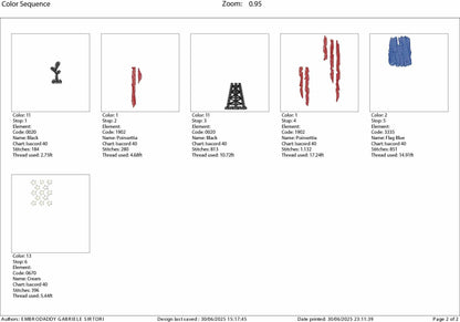 Machine Embroidery files, embroidery file digitize for hat, Usa flag, Oilfield flag, Oilfield worker, American Flag PES, xxx, hus & more
