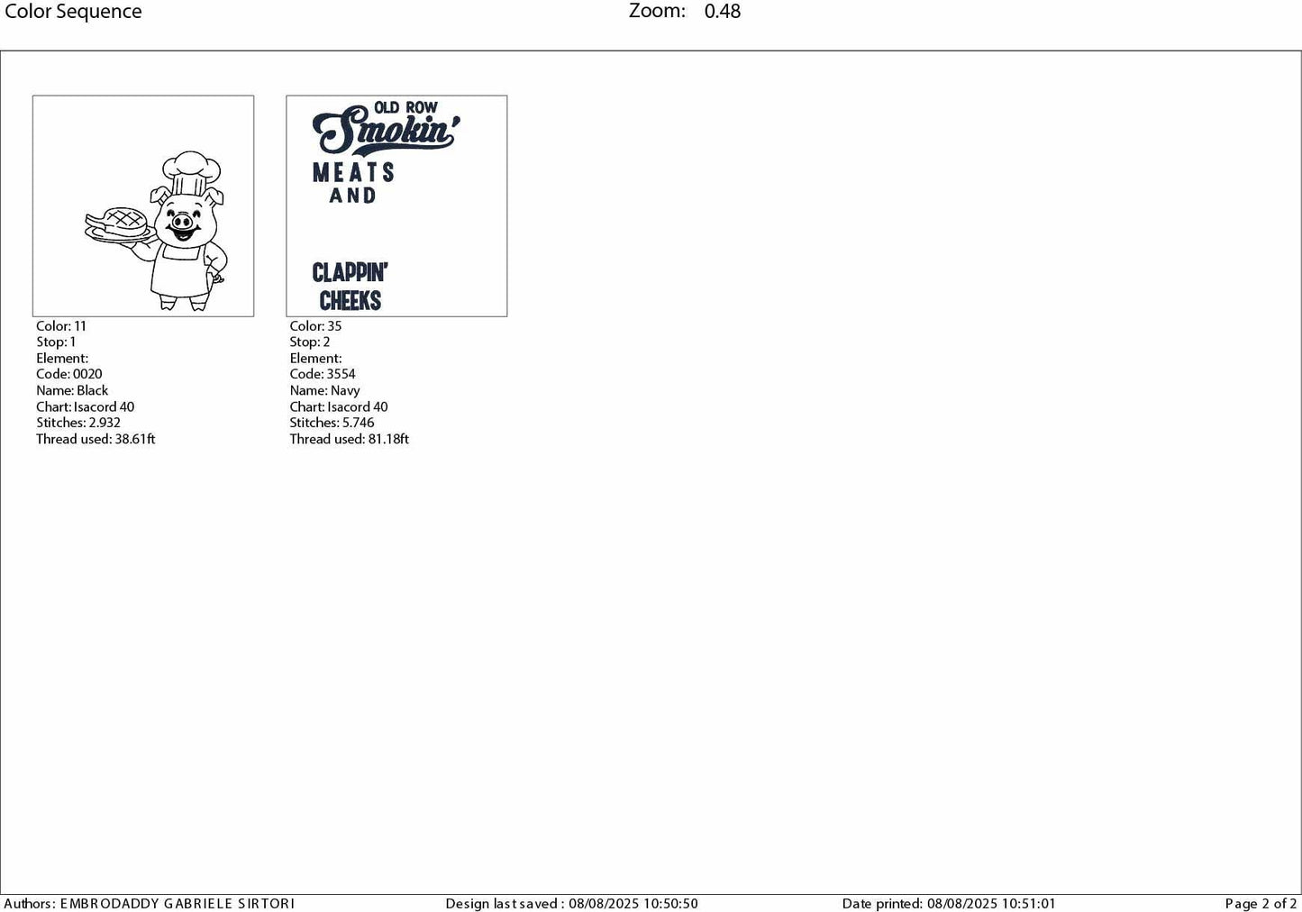 Machine Embroidery files, Old Row Smokin' Meats And Clapping Cheeks, Summer cookout, Funny BBQ Cookout Design, Summer, dst, PES, hus & more