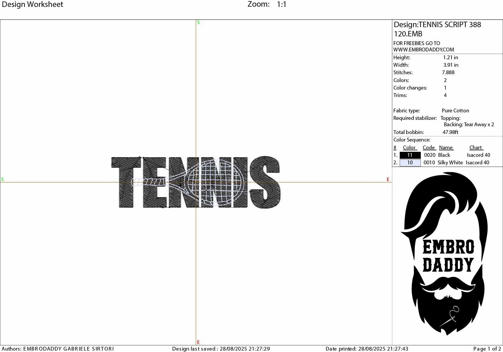 Machine Embroidery files, TENNIS with Tennis Racket Cutout for Players, Teams, Coaches PES, xxx, hus & more, fan embroidery files