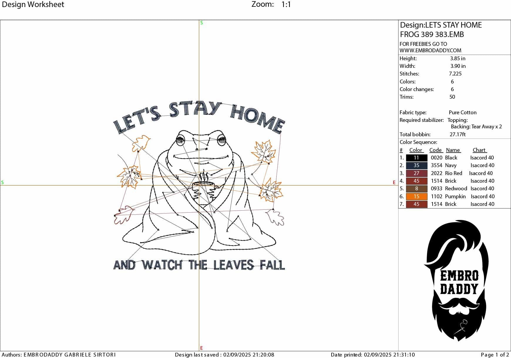 Machine Embroidery files, let's stay home, Cozy Fall toad, Funny Autumn Animal, Sweater Weather, Cute frog, PES, DST, xxx, hus & more