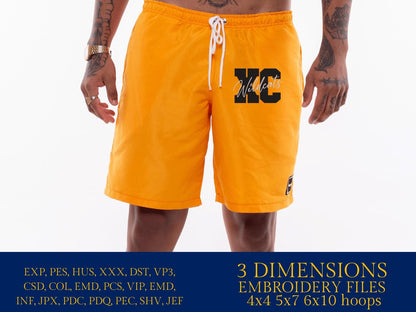 Machine Embroidery files, cross country Wildcats, PES, xxx, hus & more, fan embroidery files
