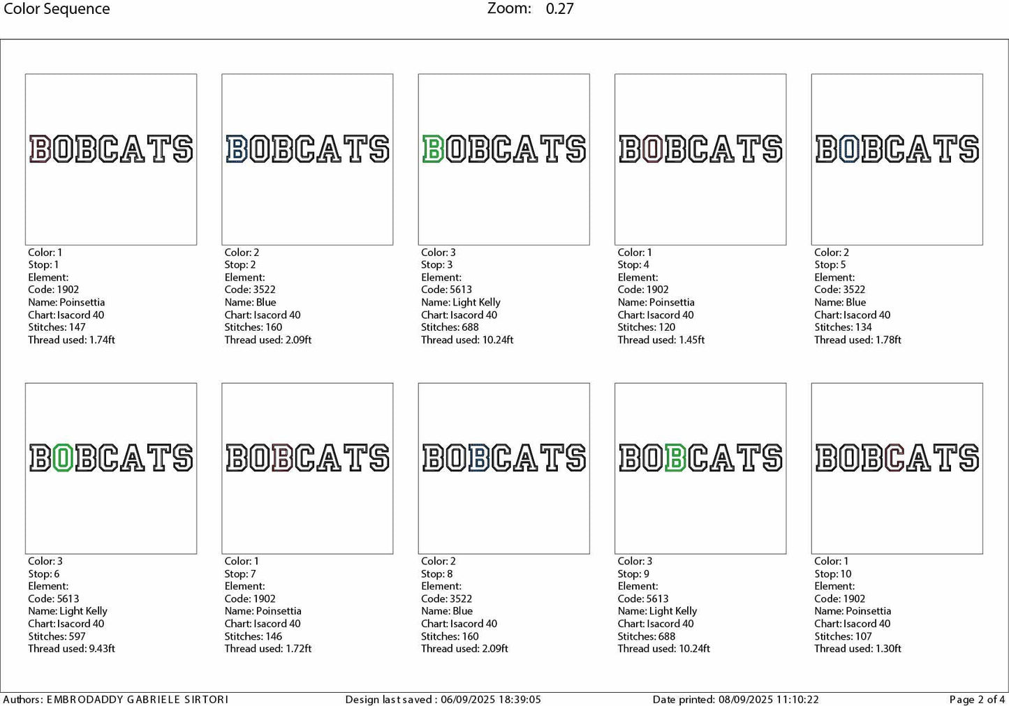 Machine Embroidery files, bobcats appliqué, sport, PES, xxx, hus & more, fan embroidery files