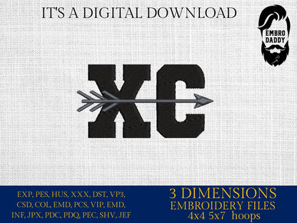 Machine Embroidery files, Cross country, XC, PES, xxx, hus & more, fan embroidery files