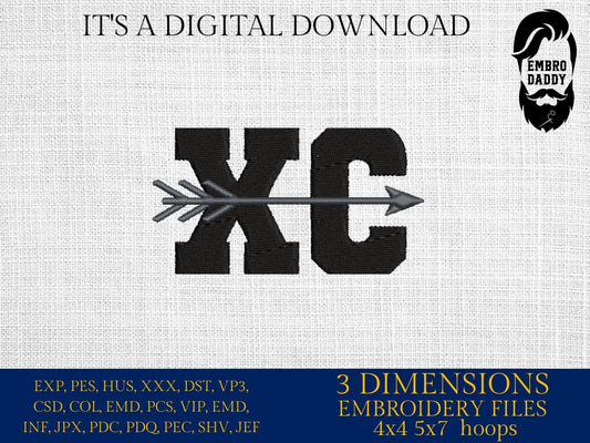 Machine Embroidery files, Cross country, XC, PES, xxx, hus & more, fan embroidery files